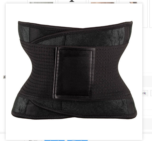 Waist Trimmer Belt Body Shaper Abdominal Trainer Weight Loss Fat Burning Straps - BuzzMart