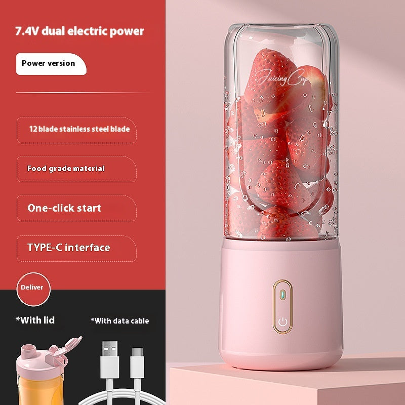 Trendy Portable Juicer Cup – USB Rechargeable & Gift-Ready - BuzzMart