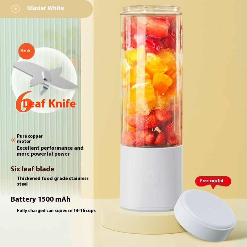 Trendy Mini Juicer Cup – Rechargeable Blender for Fruits & Veggies - BuzzMart