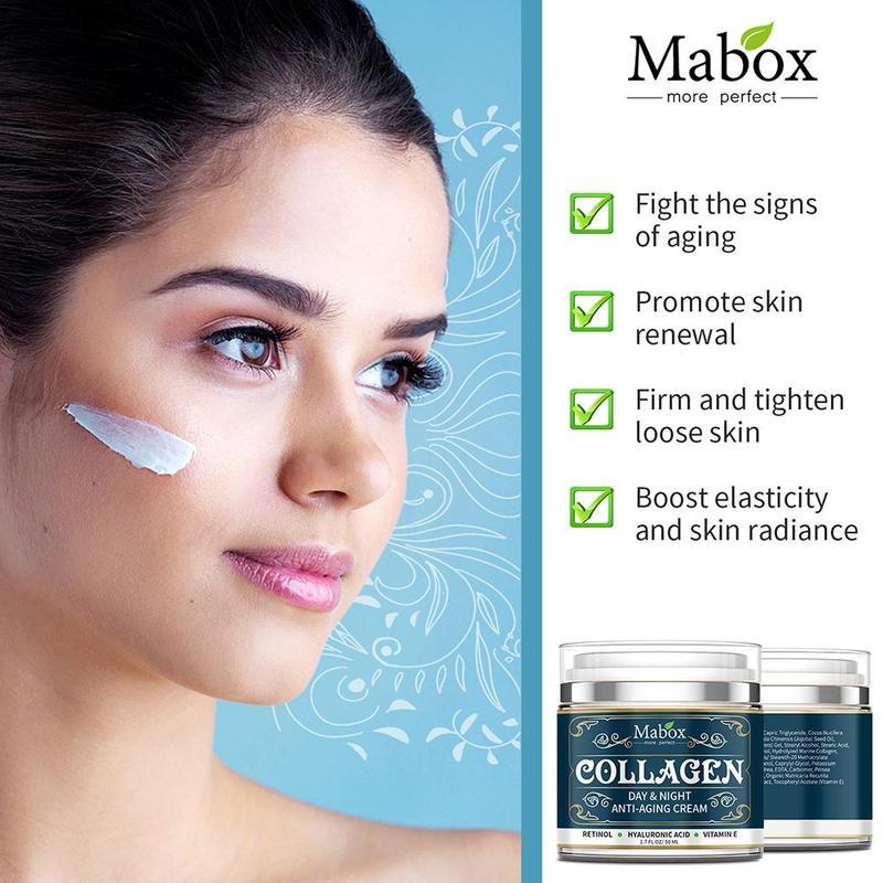 Collagen Moisturizing Facial Cream Skin Care Products Anti Aging Face Cream Moisturizing Wrinkle Remover - BuzzMart