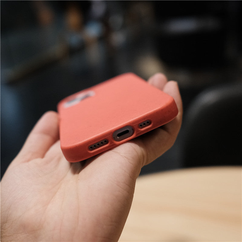 Red Wheat Straw Is Suitable For Mobile Phone Cases - BuzzMart