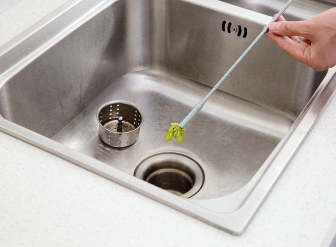 60CM Sewer Dredger Spring Pipe Dredging Tool Household Hair Cleaner Drain Clog Remover Cleaning Tools Household For Kitchen Sink Kitchen Gadgets - BuzzMart