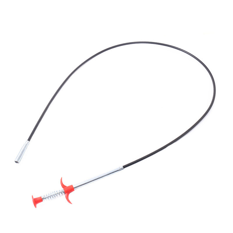 60CM Sewer Dredger Spring Pipe Dredging Tool Household Hair Cleaner Drain Clog Remover Cleaning Tools Household For Kitchen Sink Kitchen Gadgets - BuzzMart