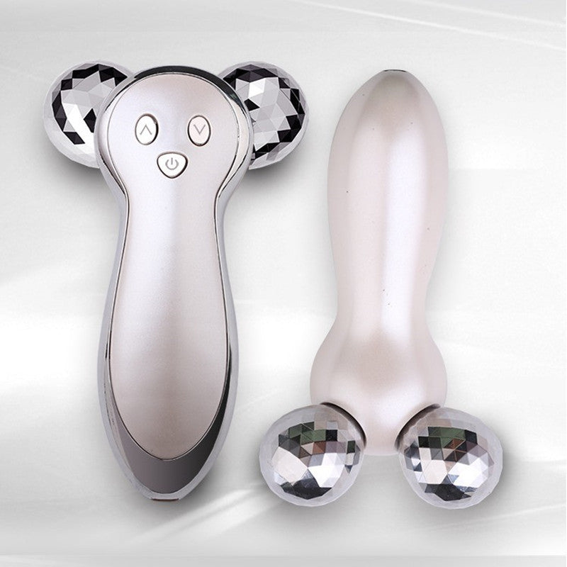 Trendy 3D Microcurrent Face Lifting Roller – Glow Tool - BuzzMart