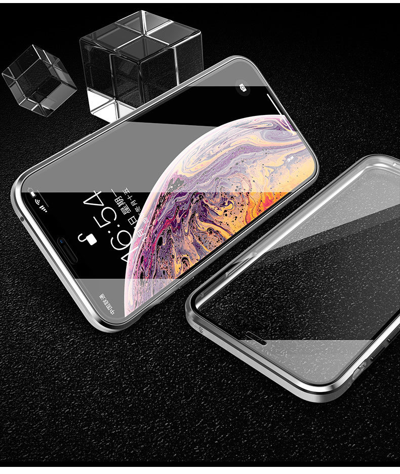 Magnetic Glass Protective Cover For Various Types Of Mobile Phone Cases - BuzzMart
