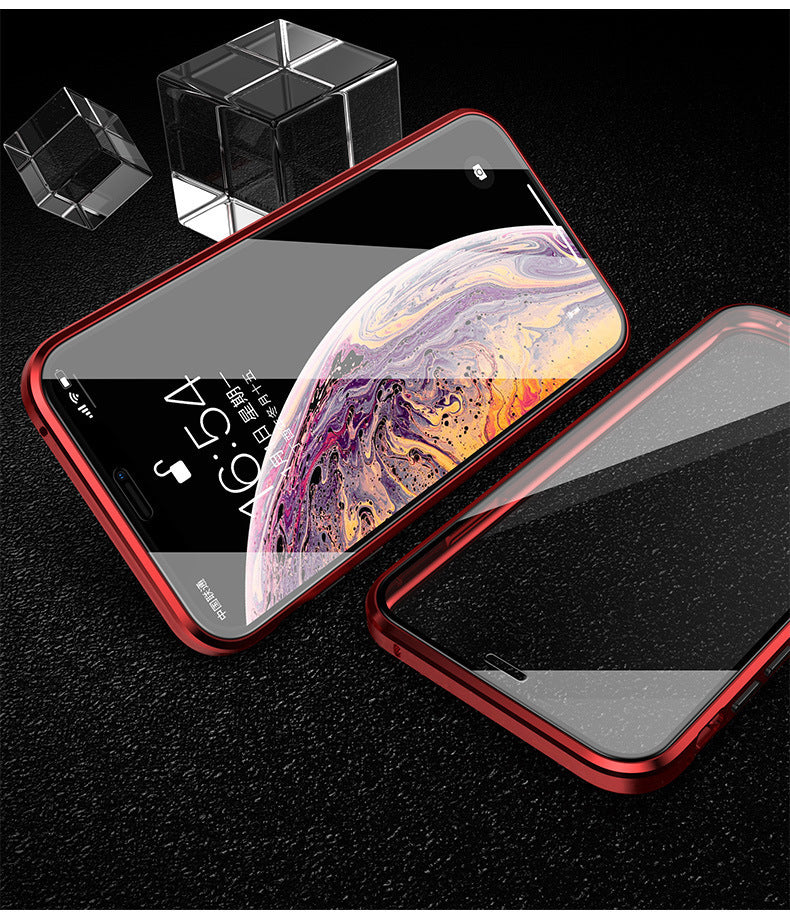 Magnetic Glass Protective Cover For Various Types Of Mobile Phone Cases - BuzzMart