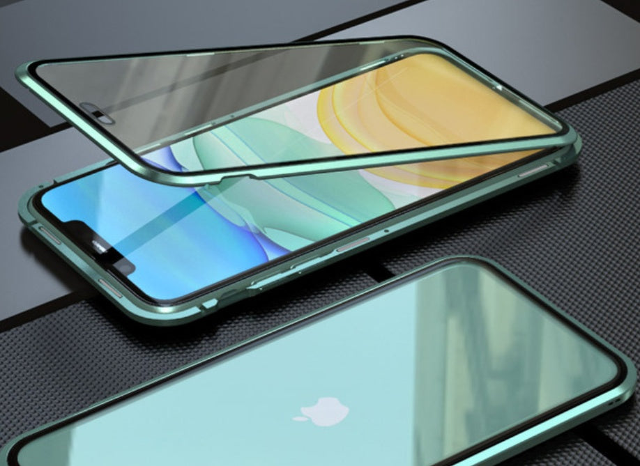 Magnetic Glass Protective Cover For Various Types Of Mobile Phone Cases - BuzzMart