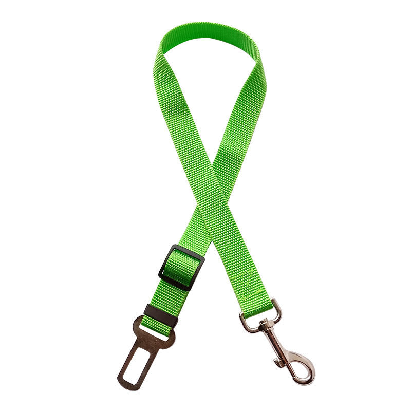 Adjustable Pet Cat Dog Car Seat Belt Pet Seat Vehicle Dog Harness Lead Clip Safety Lever Traction Dog Collars Dogs Accessoires Pets Products - BuzzMart