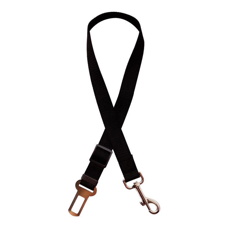 Adjustable Pet Cat Dog Car Seat Belt Pet Seat Vehicle Dog Harness Lead Clip Safety Lever Traction Dog Collars Dogs Accessoires Pets Products - BuzzMart