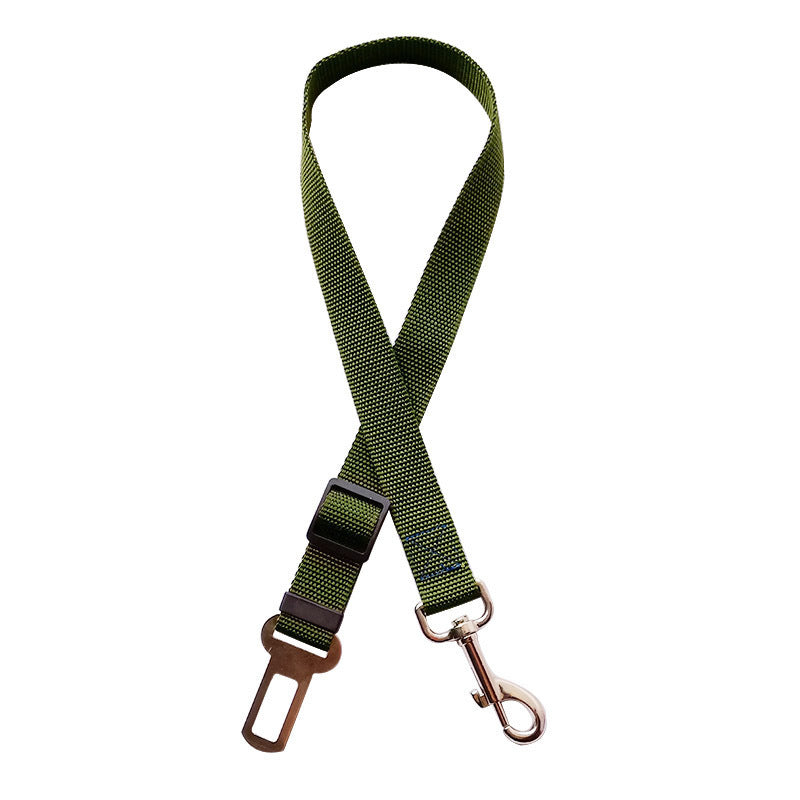 Adjustable Pet Cat Dog Car Seat Belt Pet Seat Vehicle Dog Harness Lead Clip Safety Lever Traction Dog Collars Dogs Accessoires Pets Products - BuzzMart