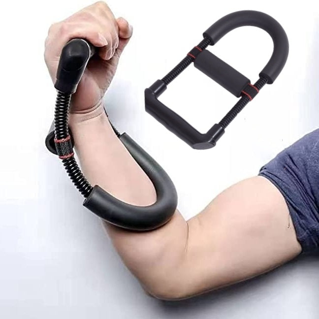 Grip Power Wrist Forearm Hand Grip Arm Trainer Adjustable Forearm Hand Wrist Exercises Force Trainer Power Strengthener Grip Fitness - BuzzMart