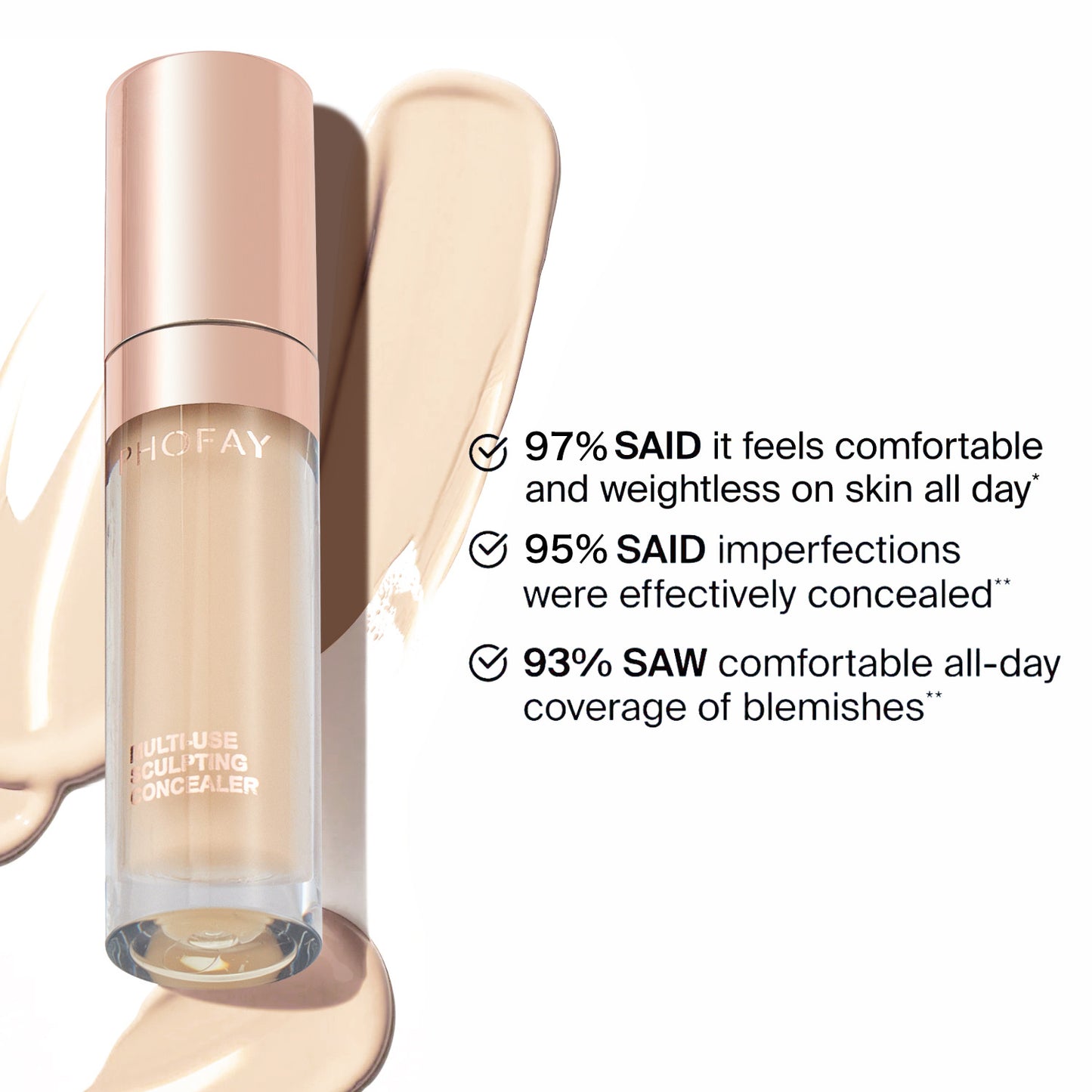 PHOFAY Super Coverage Concealer - BuzzMart