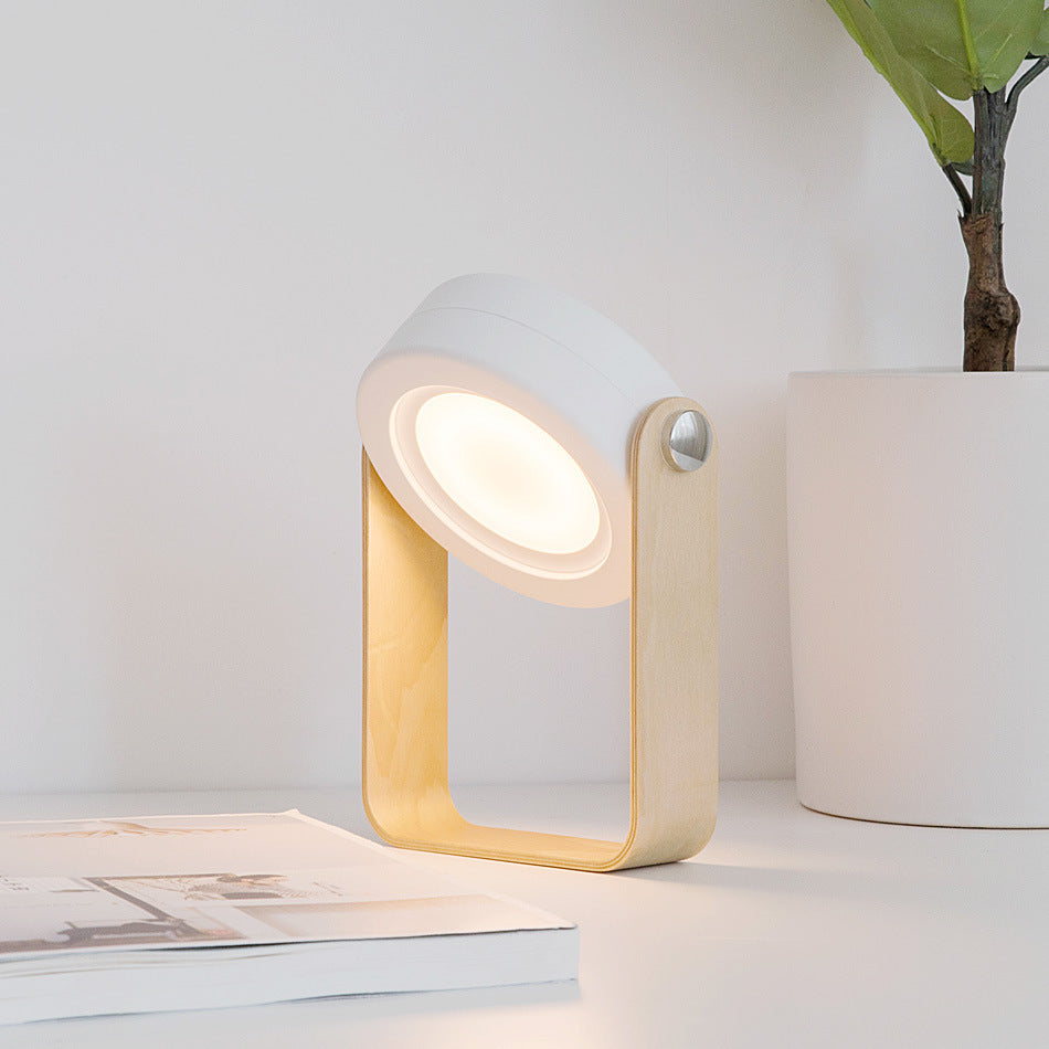 Foldable Touch Dimmable Reading LED Night Light Portable Lantern Lamp USB Rechargeable For Home Decor - BuzzMart