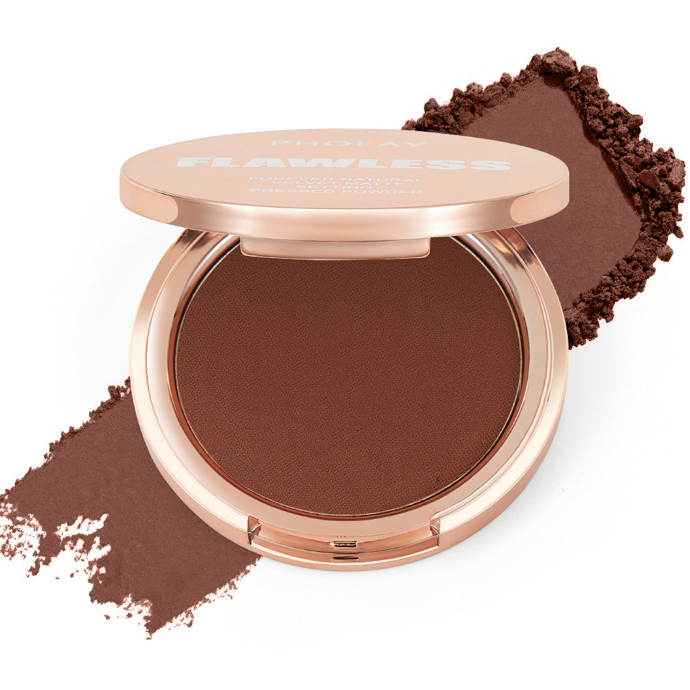 PHOFAY Matte Setting Pressed Powder - BuzzMart
