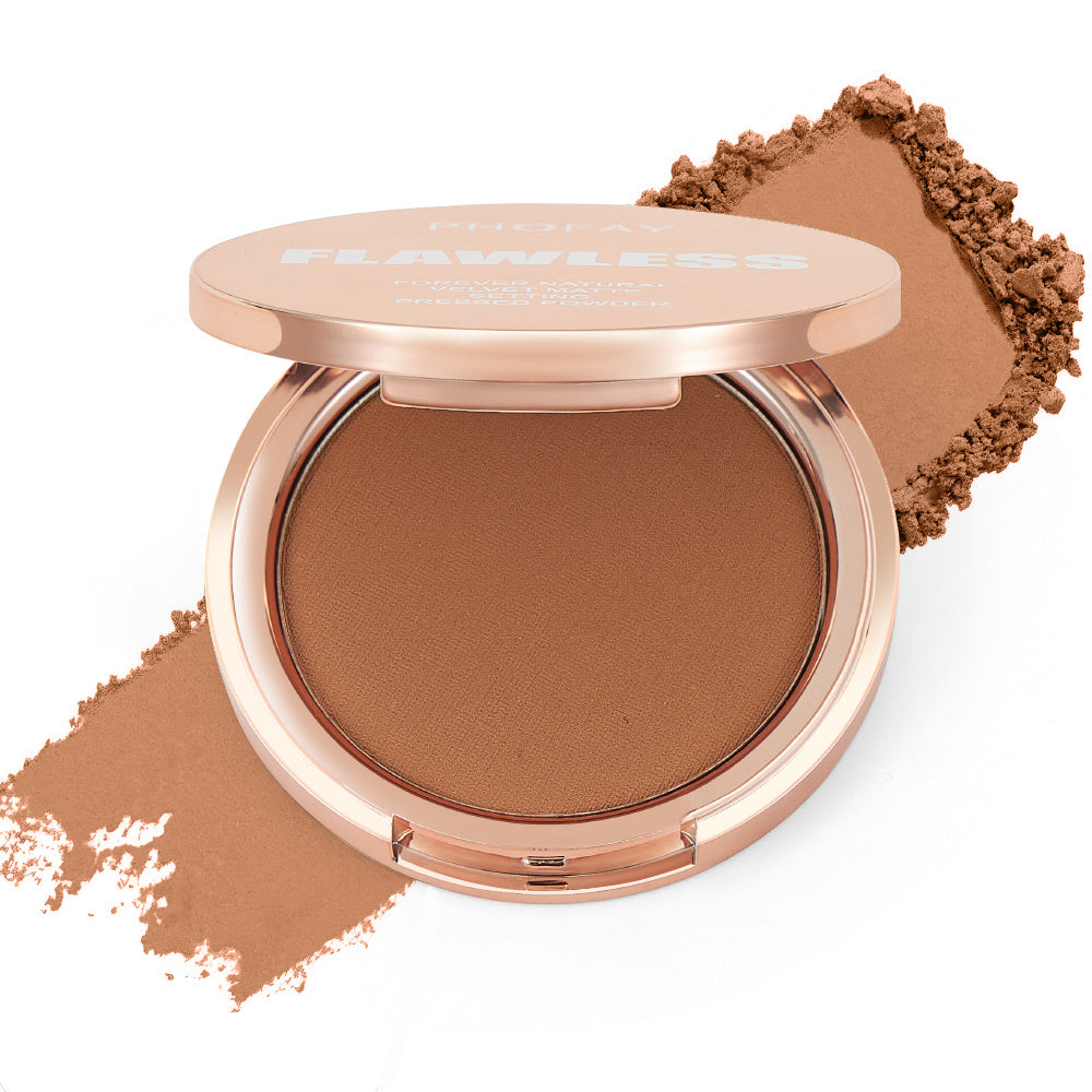 PHOFAY Matte Setting Pressed Powder - BuzzMart
