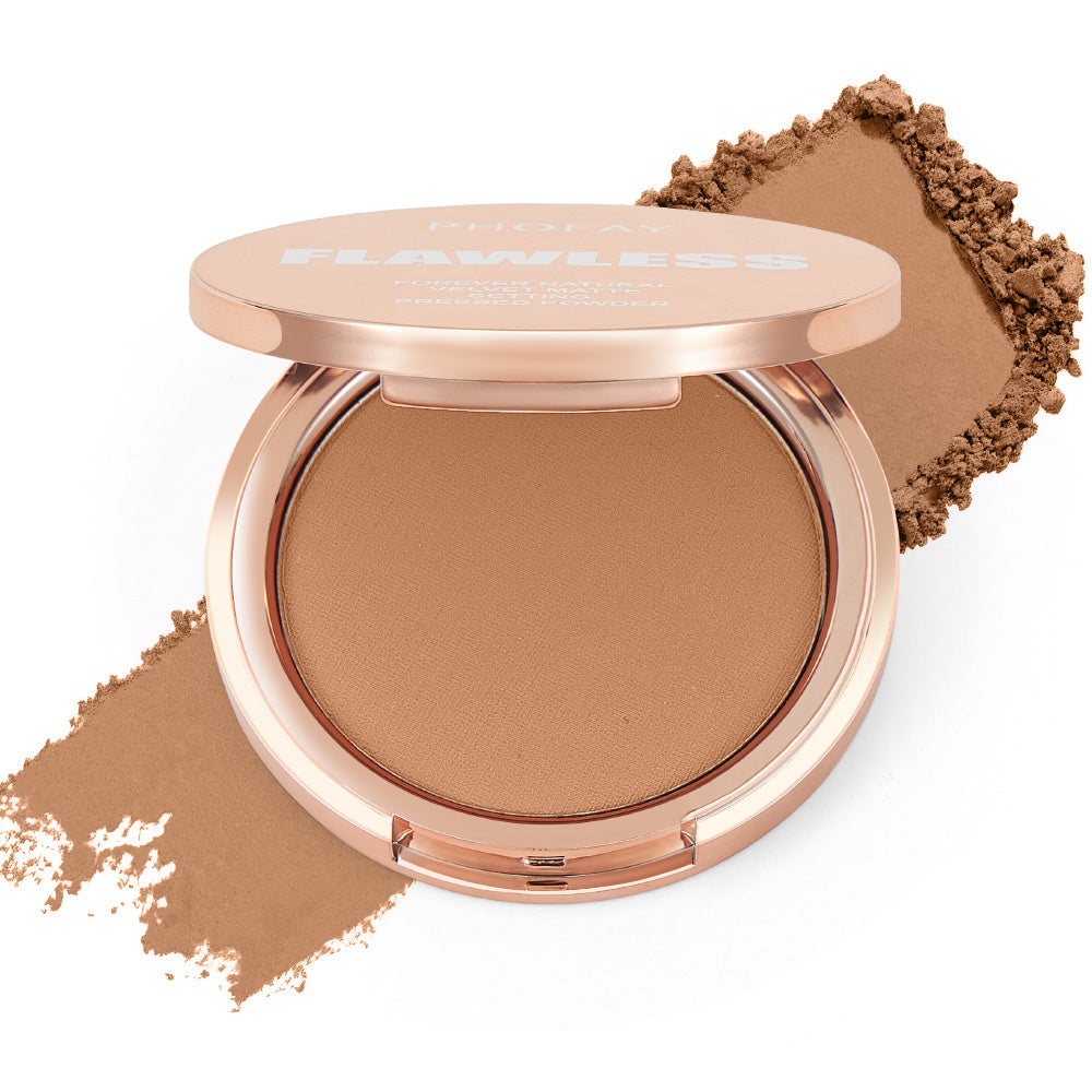 PHOFAY Matte Setting Pressed Powder - BuzzMart