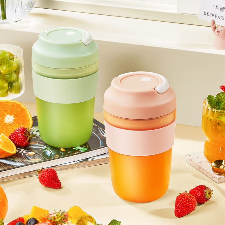 Cute 400ml USB Blender Cup – Smoothie & Juice Maker - BuzzMart