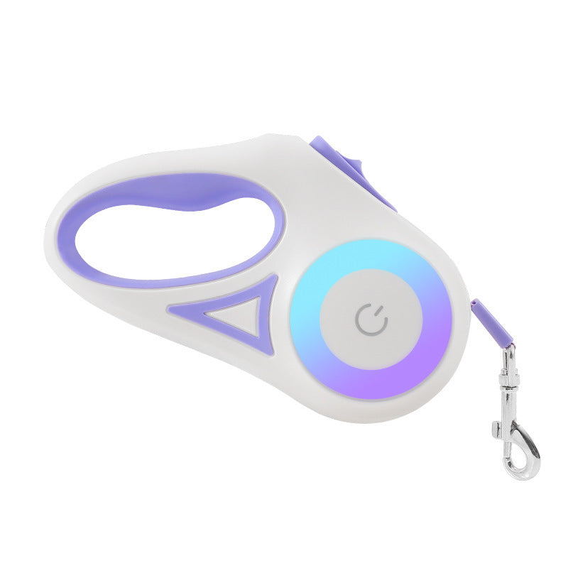 Retractable Dog Leash with Collar – Automatic Pet Traction Rope for Small & Medium Dogs and Cats - BuzzMart