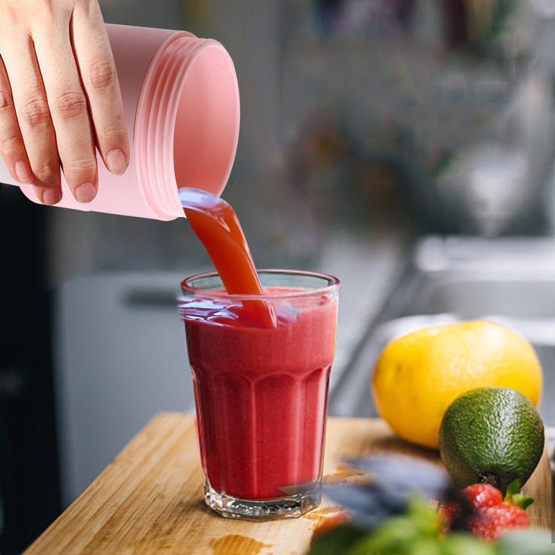 Cute 450ML Mini Blender – Portable Smoothie & Food Mixer - BuzzMart