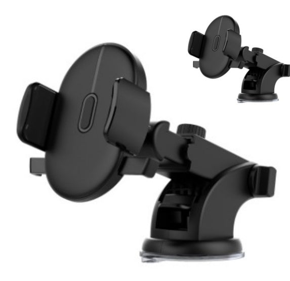 Car Phone Holder Long Rod Telescopic Car Dashboard Suction Cup Type - BuzzMart