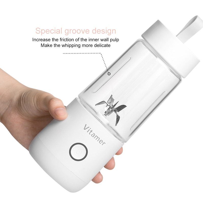 Cute USB Smoothie Blender Bottle – Portable & Rechargeable - BuzzMart