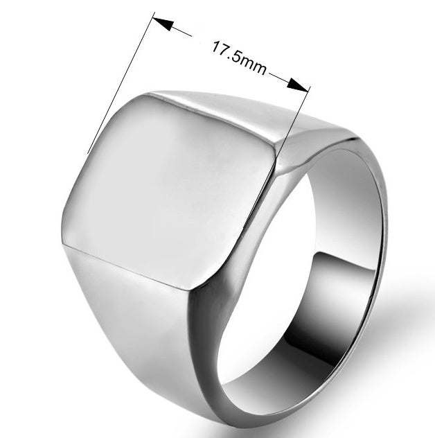 Custom Burn Texture Ring β Bold Stainless Steel Menβs Gift - BuzzMart