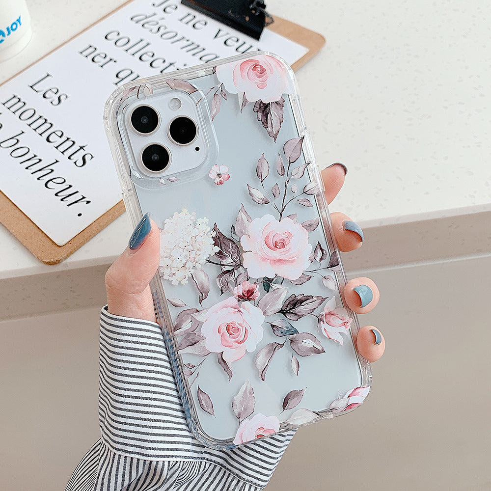 Banana Leaf Watercolor Flowers Are Suitable For Protecting Mobile Phone Cases - BuzzMart