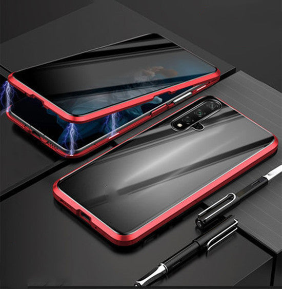 Phone Case Anti-peep Magnetic Protective Shell Magnetic Privacy Glass Case For Phone - BuzzMart