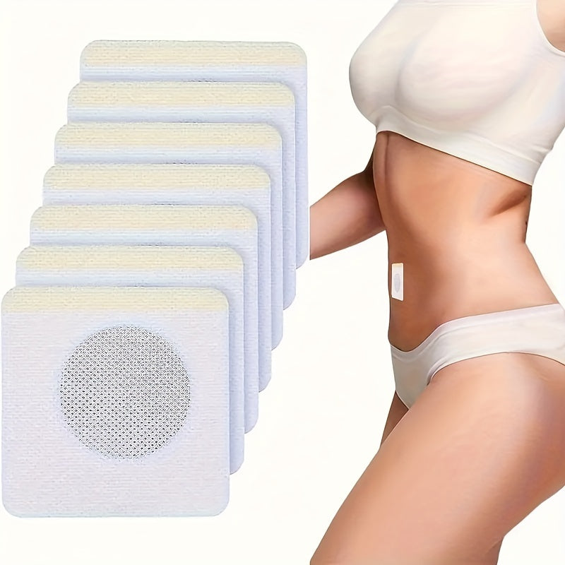 Slimming detox sticker for abdomen with magnetic feature.