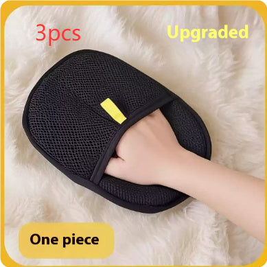 Pet Hair Remover Mitt Pet Hair Remover Gloves Deshedding Brush Glove For Dog Cat Rabbit With Long Short Curly Hair - BuzzMart