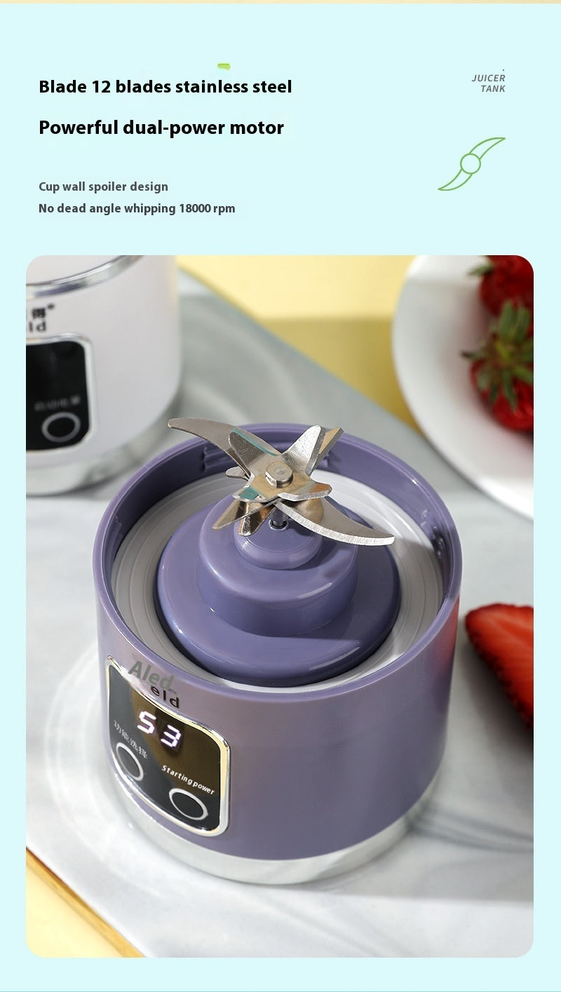 Elegant USB Portable Blender – Ice-Crushing Juicer for Travel - BuzzMart
