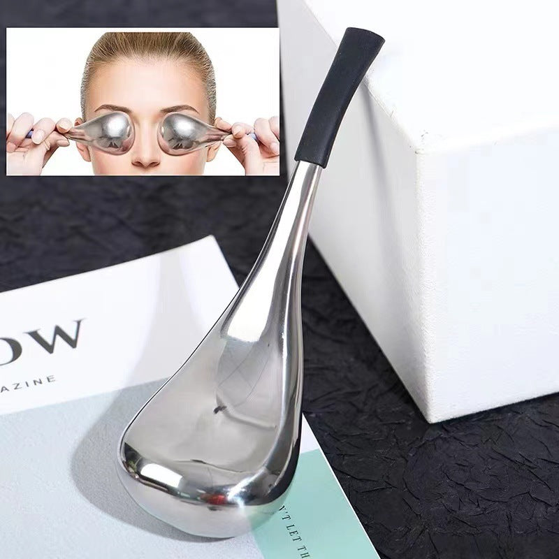 Stainless Steel Face And Eye Massage Ice Scoop - BuzzMart
