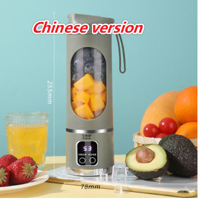 Elegant USB Portable Blender – Ice-Crushing Juicer for Travel - BuzzMart