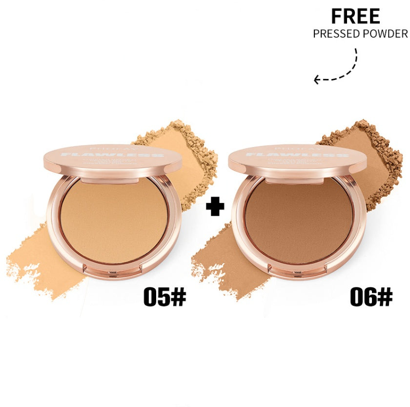 PHOFAY Matte Setting Pressed Powder - BuzzMart