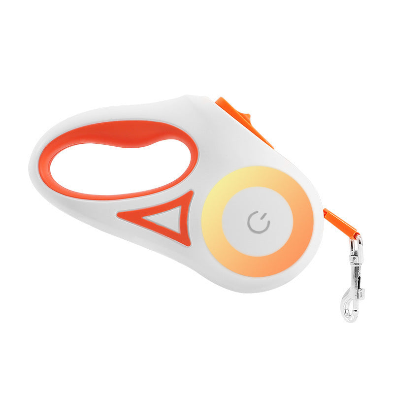 Retractable Dog Leash with Collar – Automatic Pet Traction Rope for Small & Medium Dogs and Cats - BuzzMart