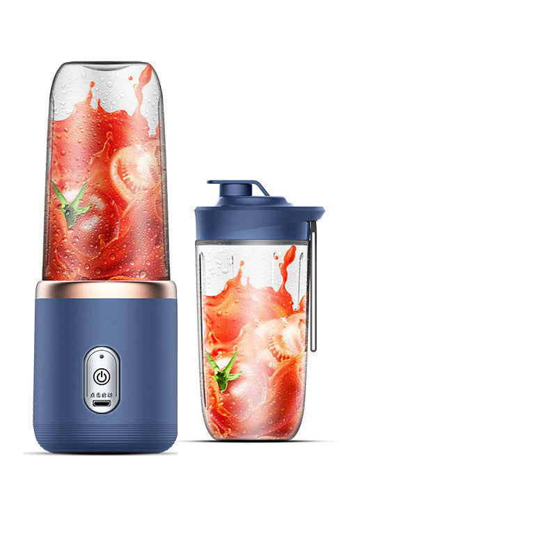 USB powered mini juice blender cup with detachable base.
