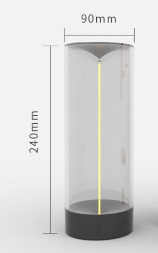 New LED Camping Light Type-c Rechargeable Portable Night Light With High Transparency And Anti Drop Creative Atmosphere Light - BuzzMart