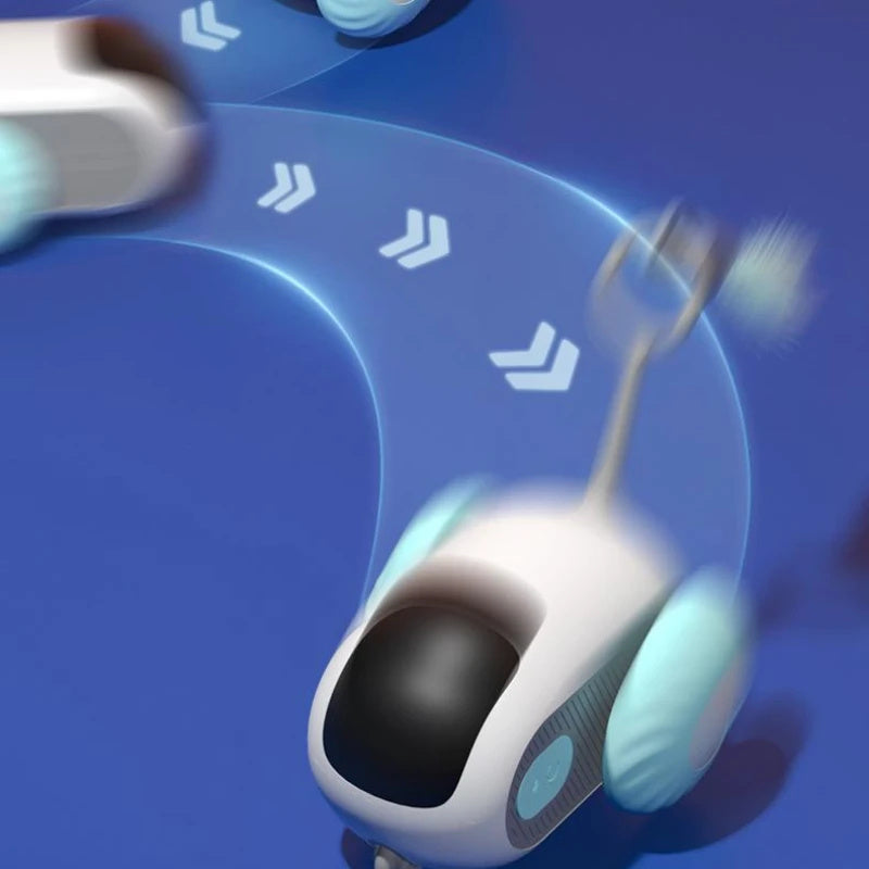 Remote Control Interactive Cat Car Toy USB Charging Chasing Automatic Self-moving Remote Smart Control Car Interactive Cat Toy Pet Products - BuzzMart