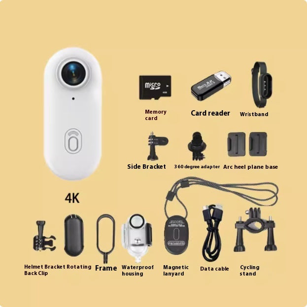 Outdoor Sports Camera In Helmet Motorcycle Bike Sport Mini Filming Bicycle Action 4K Professional Body Cam And Video Cameras - BuzzMart