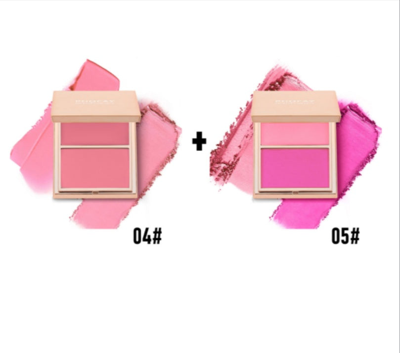 PHOFAY Double-Take Cream & Powder Blush Duo - BuzzMart