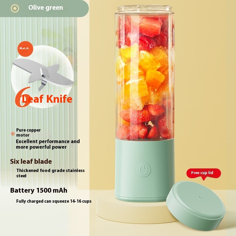 Trendy Mini Juicer Cup – Rechargeable Blender for Fruits & Veggies - BuzzMart