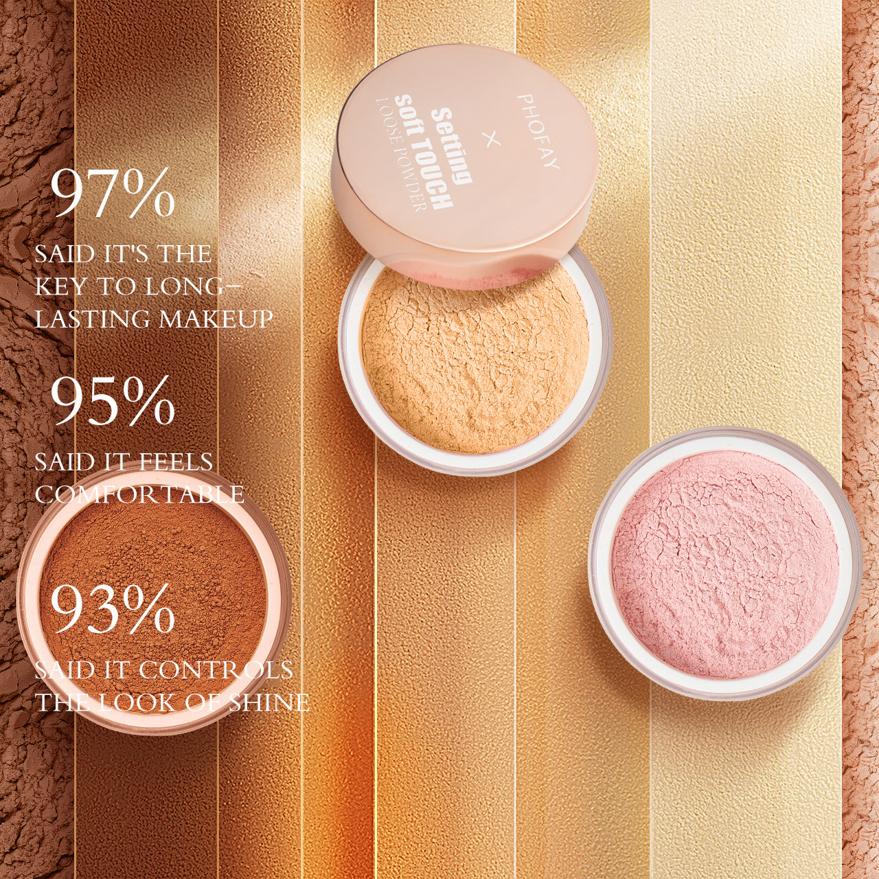 PHOFAY Setting Soft Touch Loose Powder - BuzzMart