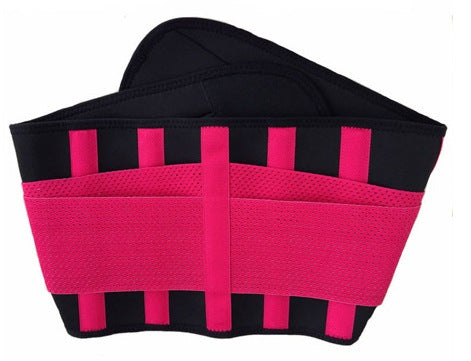 Waist Trimmer Belt Body Shaper Abdominal Trainer Weight Loss Fat Burning Straps - BuzzMart