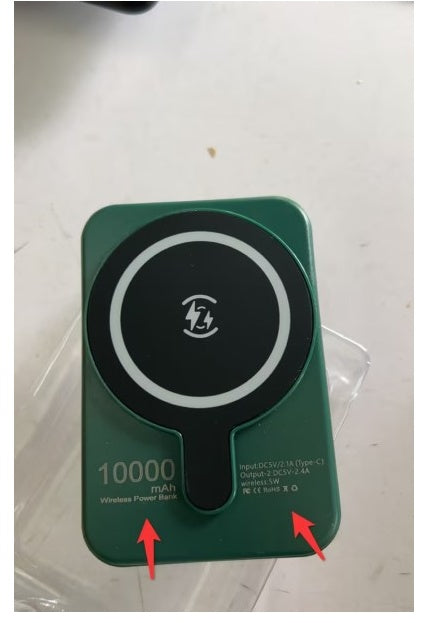 Mini Fast Charging Magnetic Wireless Power Bank 5000 MAh Portable - BuzzMart