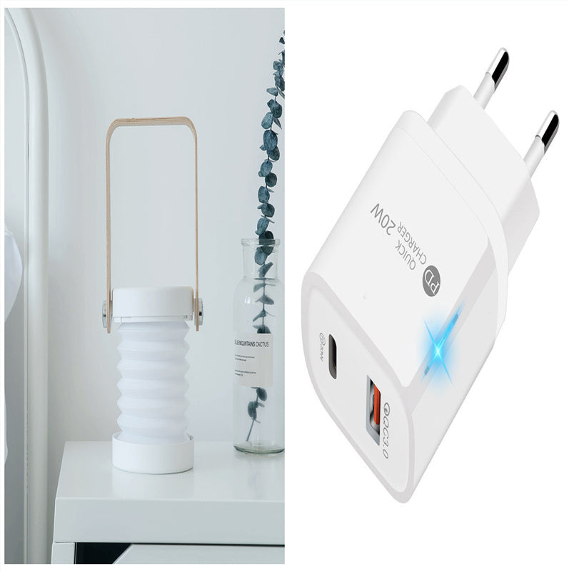 Foldable Touch Dimmable Reading LED Night Light Portable Lantern Lamp USB Rechargeable For Home Decor - BuzzMart