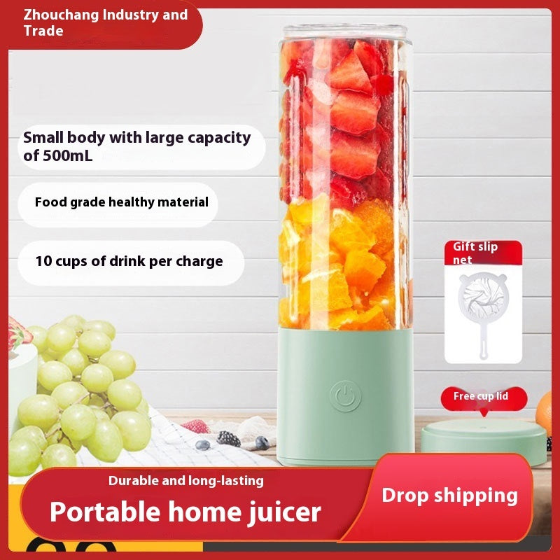 Trendy Mini Juicer Cup – Rechargeable Blender for Fruits & Veggies - BuzzMart