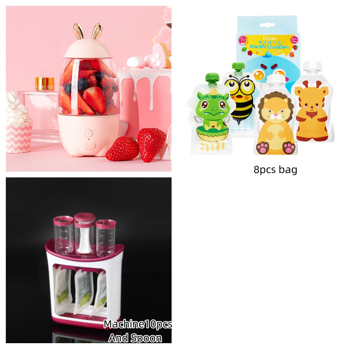 Cute Mini Portable Juicer – USB Blender for Home & School - BuzzMart