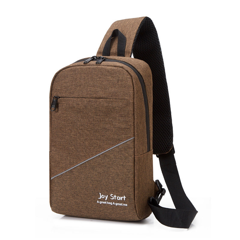 Stylish and lightweight brown shoulder bag perfect for travel and everyday use.
