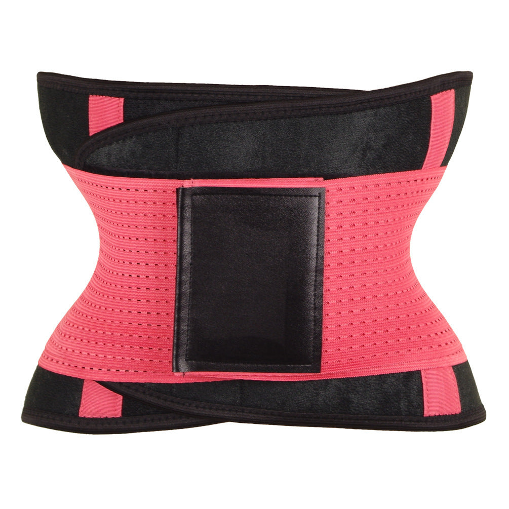 Waist Trimmer Belt Body Shaper Abdominal Trainer Weight Loss Fat Burning Straps - BuzzMart