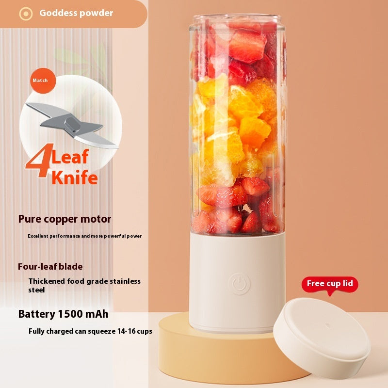 Trendy Mini Juicer Cup – Rechargeable Blender for Fruits & Veggies - BuzzMart